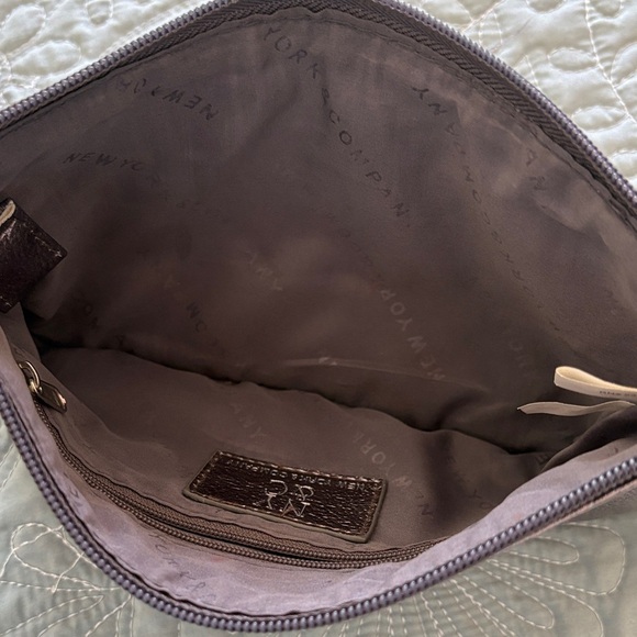 New York & Company Shimmering purple Wristlet - Picture 5 of 6